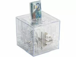 Infactory Geschenk-Spardose:2er-Set Spardosen Mit 3D-Kugel-Labyrinth -Sitzmöbel Verkaufsgeschäft nc3345 2 1