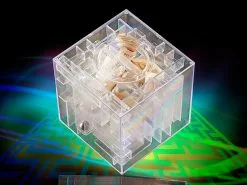 Infactory Geld Dose:Spardose Mit 3D-Kugel-Labyrinth