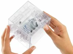 Infactory Geschenk-Spardose:2er-Set Spardosen Mit 3D-Kugel-Labyrinth -Sitzmöbel Verkaufsgeschäft nc3445 2 1