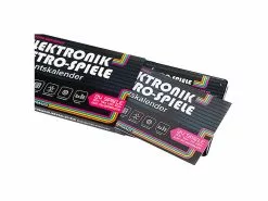 FRANZIS Adventskalender Bausatz:Adventskalender Elektronik Retro-Spiele -Sitzmöbel Verkaufsgeschäft nc4371 3