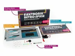 FRANZIS Adventskalender Bausatz:Adventskalender Elektronik Retro-Spiele -Sitzmöbel Verkaufsgeschäft nc4371 7
