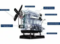 FRANZIS Technik-Baukasten Kinder:Der Große Technik-Bausatz 4-Zylinder-Motor, Maßstab 1:3 14 FRANZIS Technik-Baukasten Kinder:Der Große Technik-Bausatz 4-Zylinder-Motor, Maßstab 1:3 -Sitzmöbel Verkaufsgeschäft nc4389 5
