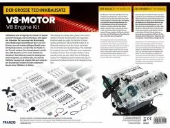 FRANZIS Technikbausatz:Der Große Technik-Bausatz V8-Motor, Maßstab 1:3 -Sitzmöbel Verkaufsgeschäft nc4390 1