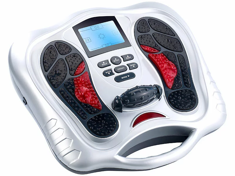 Newgen Medicals Fußmassagegerät:Fußreflexzonen-Reizstrom-Massagegerät Mit Infrarot-Tiefenwärme 3 Newgen Medicals Fußmassagegerät:Fußreflexzonen-Reizstrom-Massagegerät Mit Infrarot-Tiefenwärme