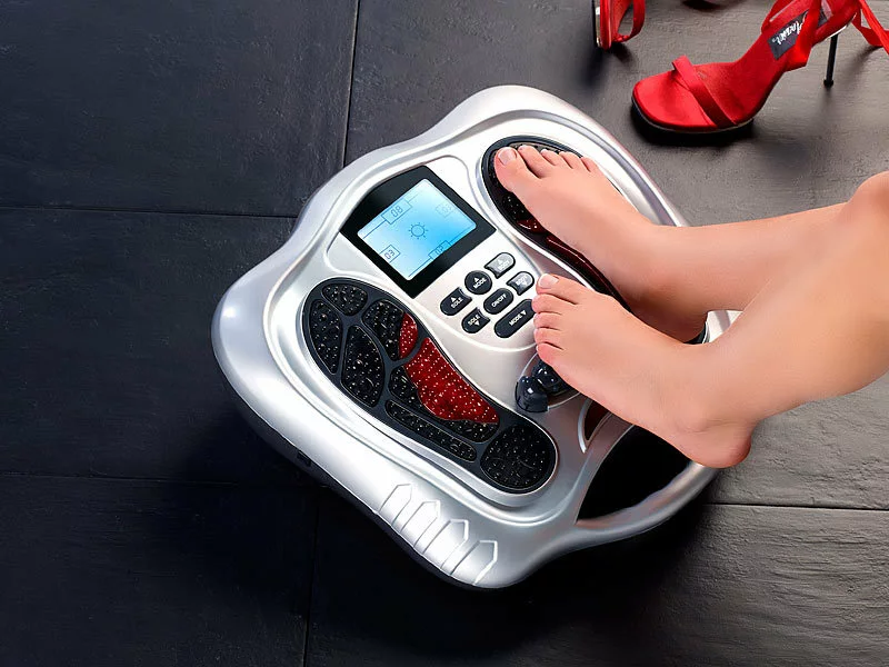 Newgen Medicals Fußmassagegerät:Fußreflexzonen-Reizstrom-Massagegerät Mit Infrarot-Tiefenwärme 7 Newgen Medicals Fußmassagegerät:Fußreflexzonen-Reizstrom-Massagegerät Mit Infrarot-Tiefenwärme – Bild 5