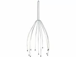 PEARL Kopfmassage:Kopf-Massage-Spinne Kopfmassagegerät Mit Metall-Griff