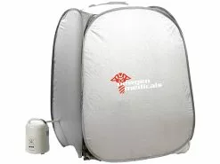 Newgen Medicals Einmann-Sauna:Portables Heim-Dampfbad Und Sauna, 850-W-Generator (Versandrückläufer) -Sitzmöbel Verkaufsgeschäft nc5122 12