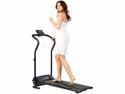 Newgen Medicals Laufband Klappbar:Laufband LF-203.mini Mit 3 Sport-Programmen, Zusammenklappbar -Sitzmöbel Verkaufsgeschäft nc5442 0