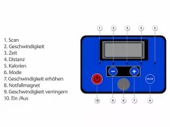 Newgen Medicals Laufband Klappbar:Laufband LF-203.mini Mit 3 Sport-Programmen, Zusammenklappbar -Sitzmöbel Verkaufsgeschäft nc5442 7