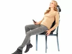 Newgen Medicals Massage:Shiatsu-Sitzauflage MA-600, Nackenmassage, IR-Tiefenwärme -Sitzmöbel Verkaufsgeschäft nc5580 7