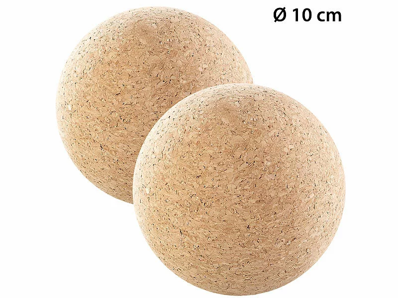 Newgen Medicals Massageball Hand:2er Pack Massage-Ball Und Faszien-Trainer Zur Selbstmassage, Ø 10 Cm 3 Newgen Medicals Massageball Hand:2er Pack Massage-Ball Und Faszien-Trainer Zur Selbstmassage, Ø 10 Cm