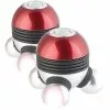 Newgen Medicals Massage-Gerät:2er-Set Mini-Vibrations-Massagegeräte Mit 3 Köpfen & LED-Beleuchtung -Sitzmöbel Verkaufsgeschäft nc7680 10
