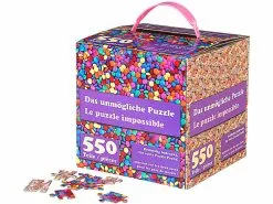 Infactory Doppelseitiges Puzzle:Das Unmögliche Puzzle: Beidseitig Bedruckt, Für Echte Profis