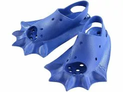 Speeron Schwimm-Flossen:2in1-Kombi-Flosse: Badeschlappen & Schwimmflosse, Gr.36-38