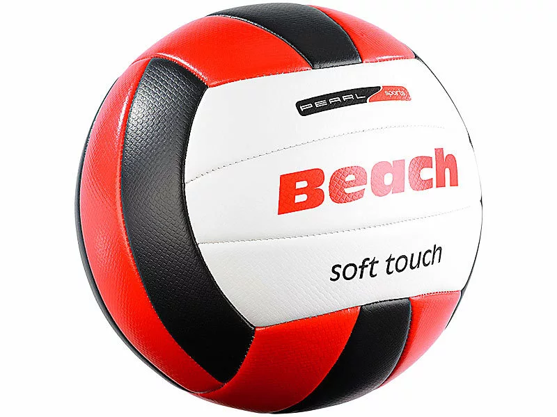 Speeron Beach-Volleyball-Ball:Beachvolleyball, Griffige Soft-Touch-Oberfläche, Kunstleder, 20,5 Cm Ø 3 Speeron Beach-Volleyball-Ball:Beachvolleyball, Griffige Soft-Touch-Oberfläche, Kunstleder, 20,5 Cm Ø