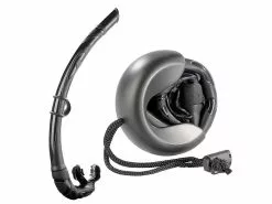 Speeron Faltschnorchel:Faltbarer Ultra Kompakt Reise-Schnorchel Aufrollbar