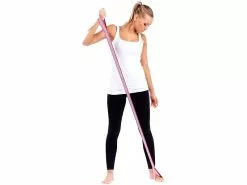 Speeron Gymnastikband:2er-Set Fitnessbänder - Gummibänder Mit Handschlaufen, 85 Cm -Sitzmöbel Verkaufsgeschäft nc9938 2 1