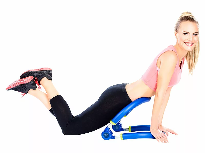 PEARL Sports Beintrainer:Bauchweg-Trainer Mit Weichen Schaumstoffgriffen 4 PEARL Sports Beintrainer:Bauchweg-Trainer Mit Weichen Schaumstoffgriffen – Bild 2