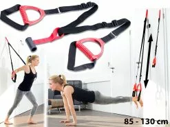 PEARL Sports Schlingentrainer Tür:Suspension-Schlingentrainer Mit Türanker Für Ganzkörpertraining