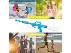 PEARL Wasserspritzpistolen:2er-Set Wasserpistolen Mit PET-Flaschen-Anschluss -Sitzmöbel Verkaufsgeschäft nx1132 4 1