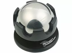 Newgen Medicals Massagekugel Metall:Kühlender Massage-Ball Aus Edelstahl, Mit 360°-Rotations-Halterung -Sitzmöbel Verkaufsgeschäft nx1388 0 1