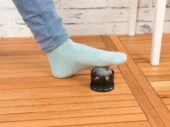 Newgen Medicals Massagekugel Metall:Kühlender Massage-Ball Aus Edelstahl, Mit 360°-Rotations-Halterung -Sitzmöbel Verkaufsgeschäft nx1388 5