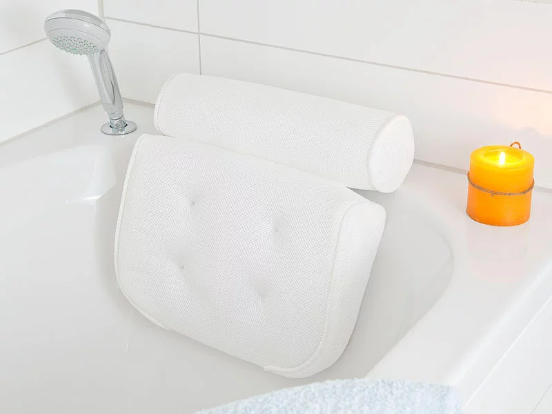 BadeStern Badewannenpolster:Badewannen-Kissen Mit Mesh-Oberfläche Und Saugnäpfen, 37 X 36 X 9 Cm 6 BadeStern Badewannenpolster:Badewannen-Kissen Mit Mesh-Oberfläche Und Saugnäpfen, 37 X 36 X 9 Cm – Bild 4