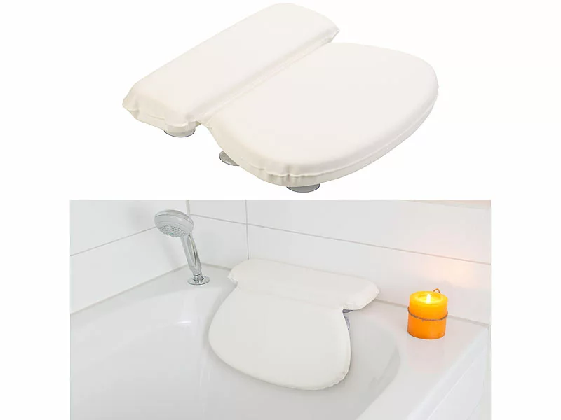 BadeStern Badekissen:Badewannen-Kissen Mit Saugnäpfen, Glatte Oberfläche, 36 X 31 X 4 Cm 3 BadeStern Badekissen:Badewannen-Kissen Mit Saugnäpfen, Glatte Oberfläche, 36 X 31 X 4 Cm