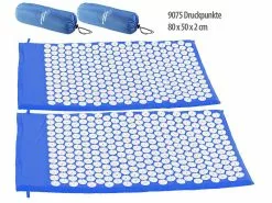Newgen Medicals Entspannungs-Matte:2er-Set Entspannungsmatten Mit 9075 Druckpunkten, 80 X 50 X 2 Cm