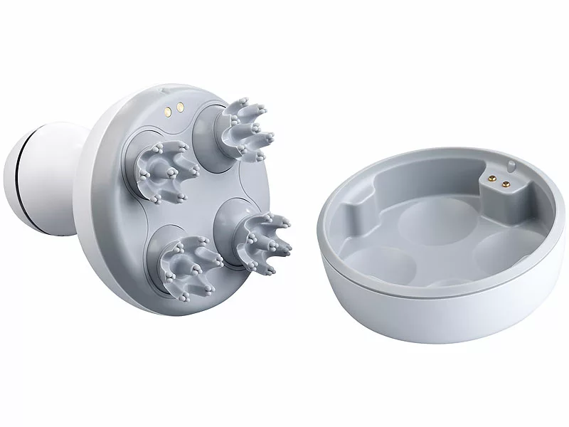 Newgen Medicals Kopfhaut Massagegerät:Deluxe-3D-Kopf- & Körper-Massagegerät Mit Akku-Betrieb & Ladestation 9 Newgen Medicals Kopfhaut Massagegerät:Deluxe-3D-Kopf- & Körper-Massagegerät Mit Akku-Betrieb & Ladestation – Bild 7