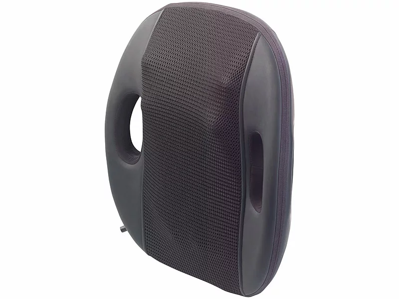 Newgen Medicals Rückenmassagegerät:Shiatsu-Rücken-Massagegerät Mit 12 Köpfen Und IR-Tiefenwärme, 30 Watt 7 Newgen Medicals Rückenmassagegerät:Shiatsu-Rücken-Massagegerät Mit 12 Köpfen Und IR-Tiefenwärme, 30 Watt – Bild 5