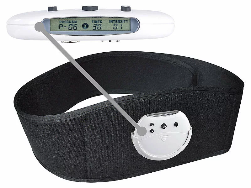 Newgen Medicals Bauchweggürtel:EMS-Muskeltrainings-Gürtel V3 Mit 10 Trainingsprogrammen 3 Newgen Medicals Bauchweggürtel:EMS-Muskeltrainings-Gürtel V3 Mit 10 Trainingsprogrammen