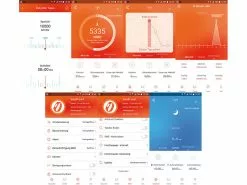 Newgen Medicals Uhr Mit Vibrationsalarm:Fitness-Armband FBT-25, Bluetooth, Benachrichtigungen, OLED, IP67 -Sitzmöbel Verkaufsgeschäft nx4312 16