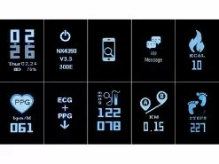 Newgen Medicals Uhr Mit EKG:Fitness-Armband, Blutdruck-& Herzfrequenz-Anzeige (Versandrückläufer) -Sitzmöbel Verkaufsgeschäft nx4393 37