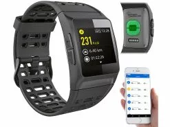 Newgen Medicals Fitness-Armband:GPS-Sportuhr Mit Bluetooth, Fitness, Puls, IP68 (Versandrückläufer) -Sitzmöbel Verkaufsgeschäft nx4399 23