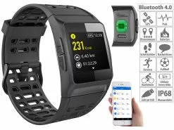 Newgen Medicals Fitness-Armband:GPS-Sportuhr Mit Bluetooth, Fitness, Puls, IP68 (Versandrückläufer) -Sitzmöbel Verkaufsgeschäft nx4399 8