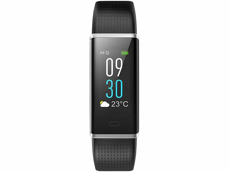 PEARL Smartwatch Mit GPS:Fitness-Armband, GPS-Streckenverlauf, Puls, XL-Farb-Display, App, IP67 7 PEARL Smartwatch Mit GPS:Fitness-Armband, GPS-Streckenverlauf, Puls, XL-Farb-Display, App, IP67 – Bild 5