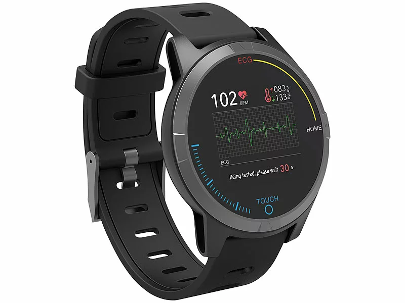 Newgen Medicals Smartwatch EKG:Fitness-Uhr Mit Bluetooth, Herzfrequenz- Und EKG-Anzeige, App, IP67 6 Newgen Medicals Smartwatch EKG:Fitness-Uhr Mit Bluetooth, Herzfrequenz- Und EKG-Anzeige, App, IP67 – Bild 4