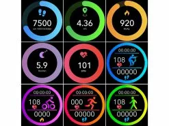 Newgen Medicals Smartwatch EKG Blutdruck:Fitness-Uhr Mit Bluetooth, Herzfrequenz (Versandrückläufer) -Sitzmöbel Verkaufsgeschäft nx4553 13