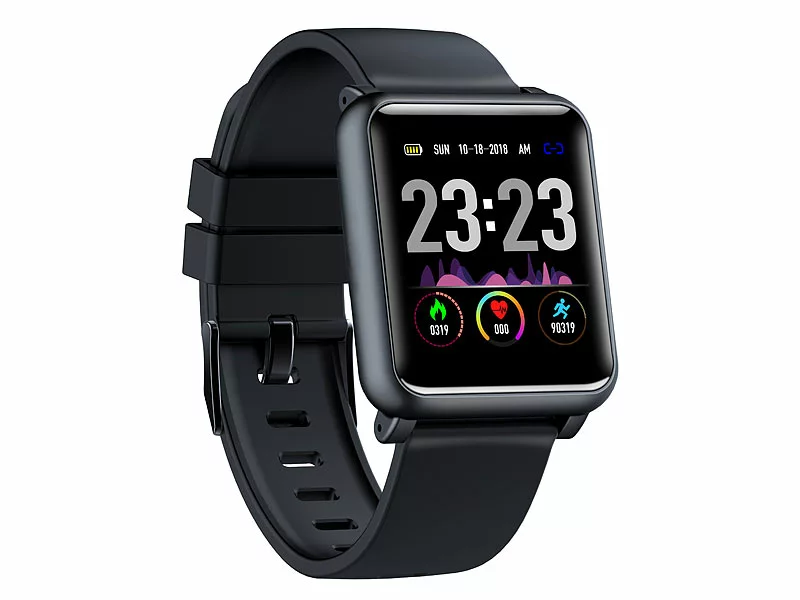 Newgen Medicals Fitness Armbanduhr:Fitness-Uhr Mit EKG- & Blutdruckanzeige, Bluetooth, Touchdisplay, IP68 10 Newgen Medicals Fitness Armbanduhr:Fitness-Uhr Mit EKG- & Blutdruckanzeige, Bluetooth, Touchdisplay, IP68 – Bild 8