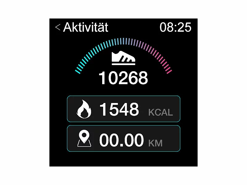 Newgen Medicals Fitness Armbanduhr:Fitness-Uhr Mit EKG- & Blutdruckanzeige, Bluetooth, Touchdisplay, IP68 14 Newgen Medicals Fitness Armbanduhr:Fitness-Uhr Mit EKG- & Blutdruckanzeige, Bluetooth, Touchdisplay, IP68 – Bild 12