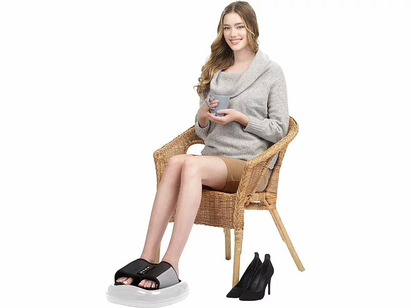 Newgen Medicals Fußwärmer Mit Massage:Shiatsu-Fußmassagegerät, Wärme- & Akupunkturfunktion,Versandrückläufer 8 Newgen Medicals Fußwärmer Mit Massage:Shiatsu-Fußmassagegerät, Wärme- & Akupunkturfunktion,Versandrückläufer – Bild 6