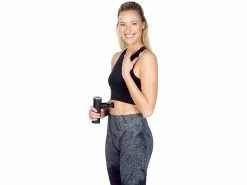 Newgen Medicals Massagepistole Aufsätze:Kompaktes Akku-Hand-Massagegerät Mit 4 Aufsätzen & 4 Stufen, 26 Watt -Sitzmöbel Verkaufsgeschäft nx4970 12