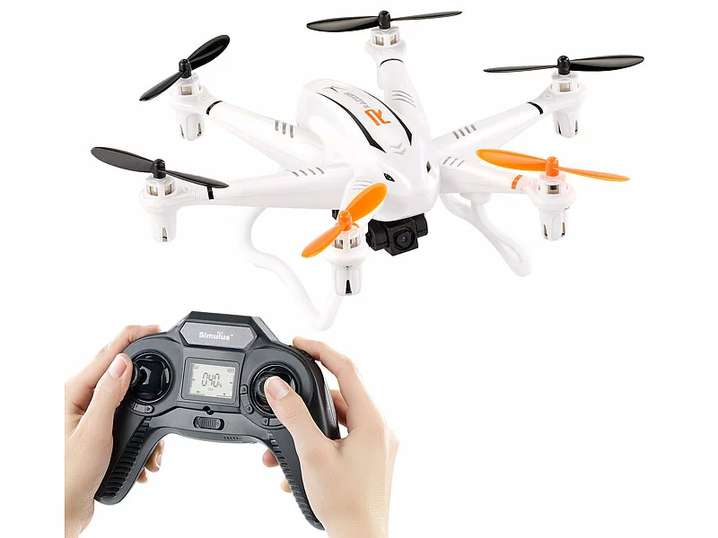 Simulus Multicopter:Kompakter Profi-Hexacopter GH-6.cam Mit 720p-HD-Kamera 3 Simulus Multicopter:Kompakter Profi-Hexacopter GH-6.cam Mit 720p-HD-Kamera