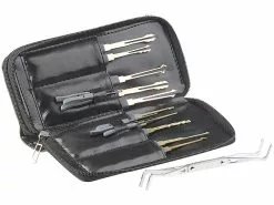AGT Übungsschloss:Lockpicking-Set Mit 30-teiliger Dietrich-Tasche & 4 Übungs-Schlössern 45 AGT Übungsschloss:Lockpicking-Set Mit 30-teiliger Dietrich-Tasche & 4 Übungs-Schlössern -Sitzmöbel Verkaufsgeschäft nx5823 2 1