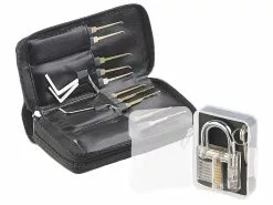 AGT Übungsschloss:Lockpicking-Set Mit 30-teiliger Dietrich-Tasche & 4 Übungs-Schlössern 41 AGT Übungsschloss:Lockpicking-Set Mit 30-teiliger Dietrich-Tasche & 4 Übungs-Schlössern -Sitzmöbel Verkaufsgeschäft nx5823 8 1