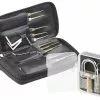 AGT Lockpick:Profi-Lockpicking-Set Mit 30-teiliger Dietrich-Tasche & Übungs-Schloss 2 AGT Lockpick:Profi-Lockpicking-Set Mit 30-teiliger Dietrich-Tasche & Übungs-Schloss -Sitzmöbel Verkaufsgeschäft nx5823 8