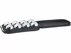 PEARL Boule Kugeln:Boule- & Boccia-Spiel: 8 Metall-, 1 Holz-Kugel, Abstandsmesser, Tasche 11 PEARL Boule Kugeln:Boule- & Boccia-Spiel: 8 Metall-, 1 Holz-Kugel, Abstandsmesser, Tasche -Sitzmöbel Verkaufsgeschäft nx5875 5