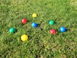 PEARL Outdoorspiele:Boule- & Boccia-Spiel Mit 8 Kunststoff-Kugeln, Ziel-Kugel & Tragekorb 10 PEARL Outdoorspiele:Boule- & Boccia-Spiel Mit 8 Kunststoff-Kugeln, Ziel-Kugel & Tragekorb -Sitzmöbel Verkaufsgeschäft nx5887 3