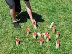 Playtastic Outdoor Spiele Holz:Wikinger-Kegel-Spiel Aus Massivholz, Für Draußen, Mit Transporttasche 9 Playtastic Outdoor Spiele Holz:Wikinger-Kegel-Spiel Aus Massivholz, Für Draußen, Mit Transporttasche -Sitzmöbel Verkaufsgeschäft nx5892 3